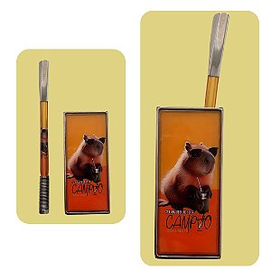 Kit Capivara Campão com copo e bomba em Inox
