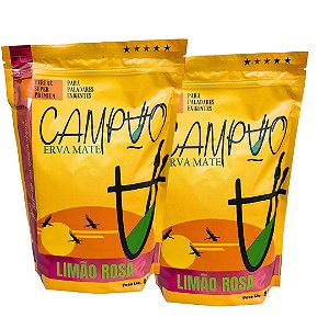 LANÇAMENTO Kit de 2 ervas Campão Premium LIMÃO ROSA