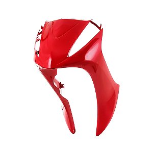 BICO FRONTAL VERMELHO (SEM ADESIVO) BIZ125 2011 A 2012/BIZ110I 2016