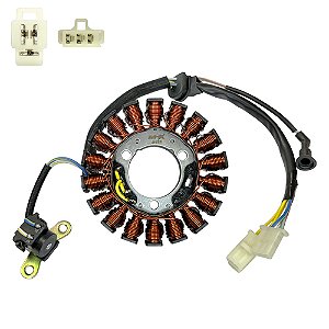 ESTATOR COMPLETO COM 18 BOBINAS CB300R 2009 A 2012/CB300RA 2009 A 2012/CB300R