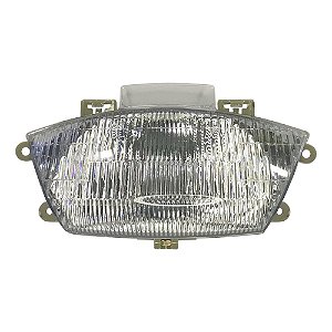 BLOCO OPTICO LENTE CRISTAL SEM LAMPADA  BIZ100 KS 1998 A 2004/BIZ100 ES 2000