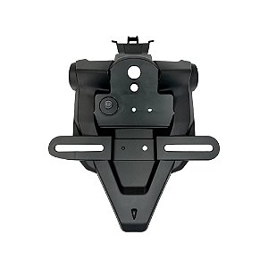 SUPORTE DA PLACA PRETO  FZ15A 2023 A 2024