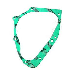 JUNTA DA TAMPA LATERAL ESQUERDA DO MOTOR VERDE YES125 2005 A 2016/INTRUDER125 2002 A 2016/KATANA125 1996 A 2002