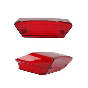 LENTE DA LANTERNA TRASEIRA VERMELHA FACTOR125 K 2009 A 2016/FACTOR125 E 2009 A 2016/FACTOR125 ED 2009 A 2016/FACTOR1