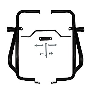 PROTETOR DE CARENAGEM PRETO COM PONTEIRA E PARAFUSOS XRE190 2016 A 2021