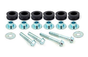 PARAFUSO FLANGE (KIT 18 PECAS) PARALAMA DIANTEIRO TITAN160/FAN160