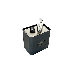RELE DO PISCA 12V COM CONECTOR 2 PINOS E BOTAO DE REGULAGEM \ UNIVERSAL