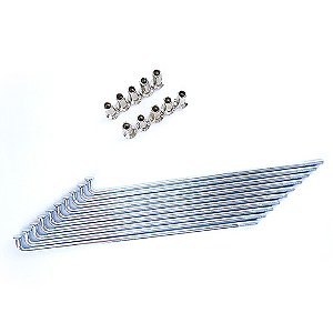 RAIO DIANTEIRA BIZ100 125 110I ZINCADO