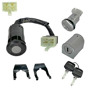 CHAVE DE IGNICAO KIT (CHAVE IGNICAO+TRAVA GUIDAO+TRAVA DO BANCO) \ POP110i 2016