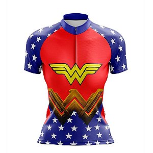 CAMISA CICLISMO FEMININA MOUNTAIN BIKE MANGA CURTA MARAVILHA ESTRELAS