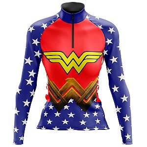 CAMISA CICLISMO FEMININA MOUNTAIN BIKE MANGA LONGA MARAVILHA ESTRELA