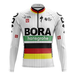 CAMISA CICLISMO MASCULINA MANGA LONGA BORA ALEMANHA