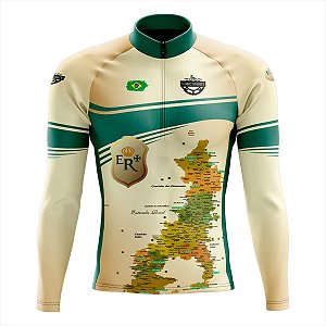Camisa Ciclismo Masculina Manga Longa Rkc Sports Estrada Real 79