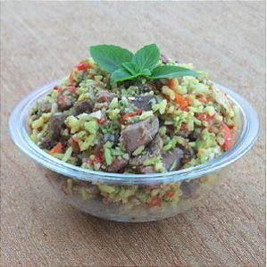 Comida natural para cães - 6 pacotes 500g sabor peixe