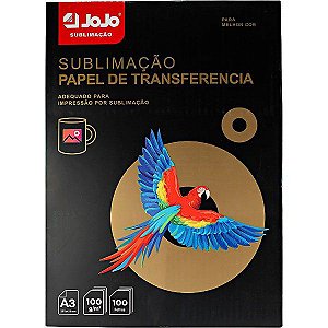 Papel Para Sublimação JOJO Fundo ros A4 100g