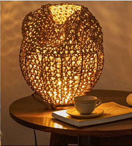 Luminária Papel Torcido Mini