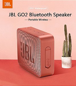 JBL GO2 - Original Cor: cinnamon