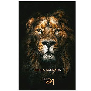 Bíblia Almeida Século 21 capa dura leão de Judá