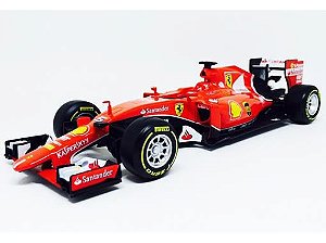 Miniatura Fórmula 1 Ferrari SF15-T - Ferrari Racing - #5 Sebastian Vettel - 1:24 - Burago