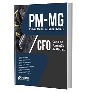 Apostila PM MG - Curso de Formação de Oficiais (CFO)