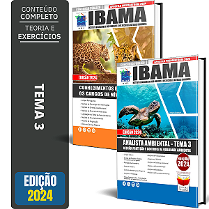 Apostila IBAMA 2024 - Analista Ambiental - TEMA 3