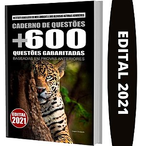 Apostila Caderno de Questões Ibama - 600 Testes com Gabarito