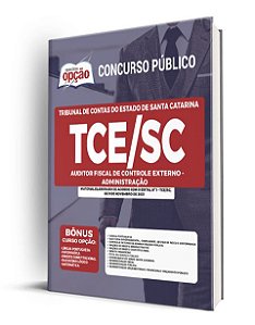 Apostila TCE SC - Auditor Fiscal - Administração