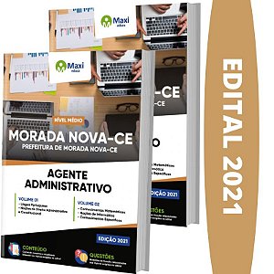Apostila Prefeitura Morada Nova CE - Agente Administrativo