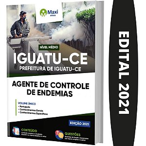 Apostila Prefeitura Iguatu CE Agente Controle as Endemias