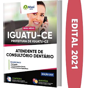 Apostila Iguatu CE - Atendente de Consultório Dentário