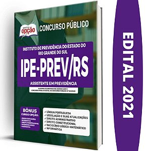 Apostila Concurso IPE PREV RS - Assistente em Previdência