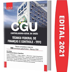 Apostila CGU - TÉCNICO FEDERAL DE FINANÇAS E CONTROLE - TFFC