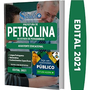 Apostila Prefeitura Petrolina PE - Assistente Educacional