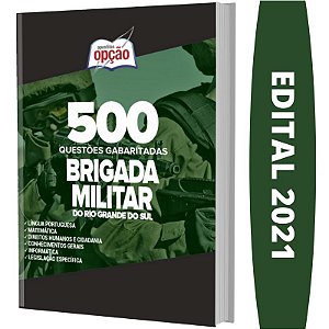 Caderno de Testes Brigada Militar RS - Rio Grande do Sul