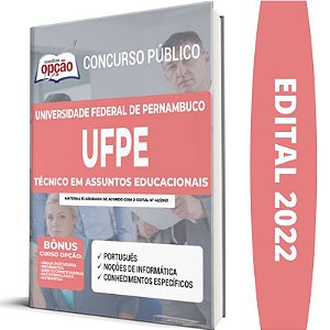 Apostila Concurso UFPE -Técnico em Assuntos Educacionais