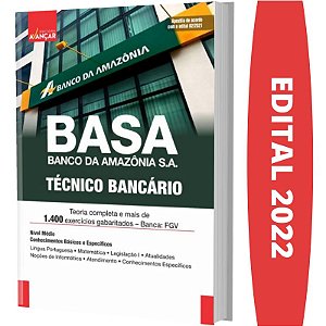 Apostila BASA - Banco do Amazônia - Técnico Bancário