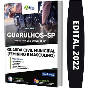 Apostila Prefeitura Guarulhos SP Guarda Civil Municipal