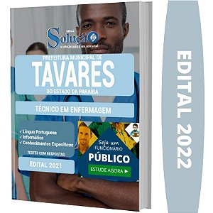 Apostila Prefeitura Tavares PB - Técnico em Enfermagem