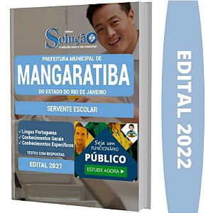 Apostila Prefeitura Mangaratiba RJ - Servente Escolar