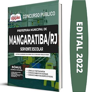 Apostila Concurso Mangaratiba RJ - Servente Escolar