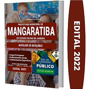 Apostila Concurso Mangaratiba RJ - Auxiliar de Berçário