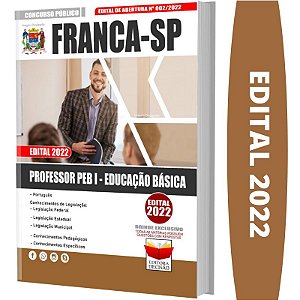 Apostila Franca SP - PROFESSOR PEB I - EDUCAÇÃO BÁSICA