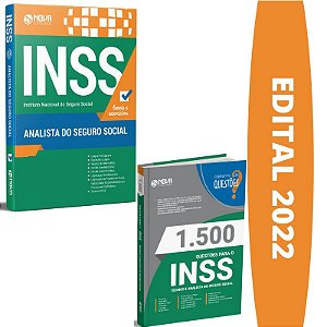 Kit Apostila INSS - Analista do Seguro Social + Testes