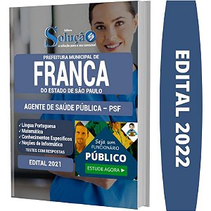 Apostila Prefeitura Franca SP - Agente de Saúde Pública PSF