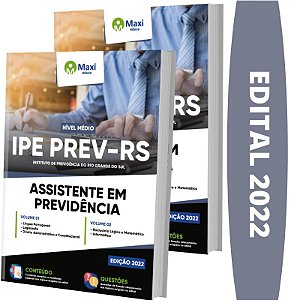 Apostila IPE PREV RS - Assistente em Previdência Nível Médio