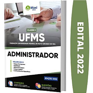Apostila Concurso UFMS - Administrador - Classe E