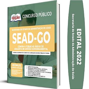 Apostila Concurso SEAD GO - Analista de Gestão Governamental