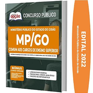 Apostila Concurso MP GO - Cargos de Ensino Superior