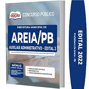 Apostila Areia PB - Auxiliar Administrativo (Edital 002)