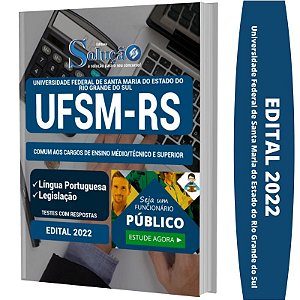 Apostila UFSM RS - Ensino Médio Técnico e Superior